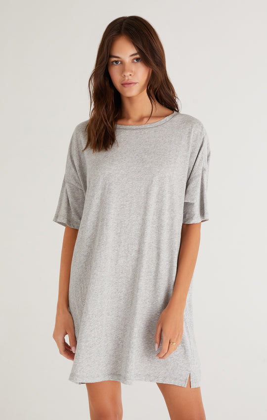 Delta Slub T-Shirt Mini Dress