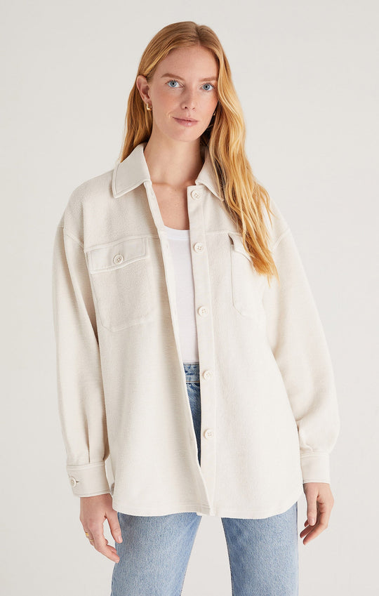 Austen Washed Shirt Jacket