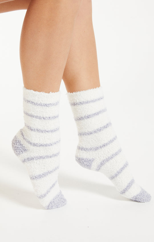 Plush Stripe Socks (2-Pack)