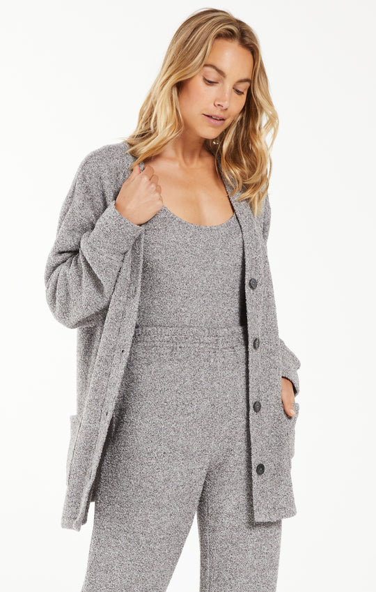 The Coziest Plush Cardigan