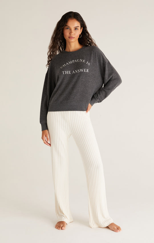 Elle Champagne Sweatshirt