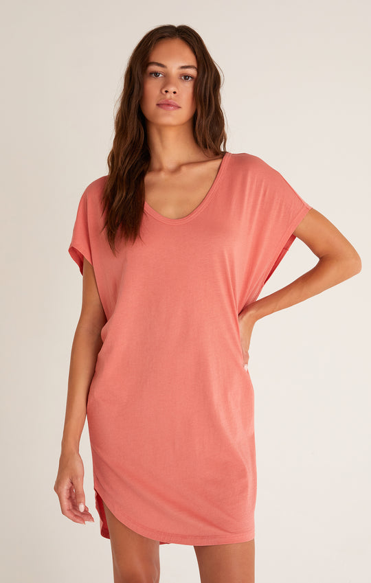 Organic Scoop Neck Dress