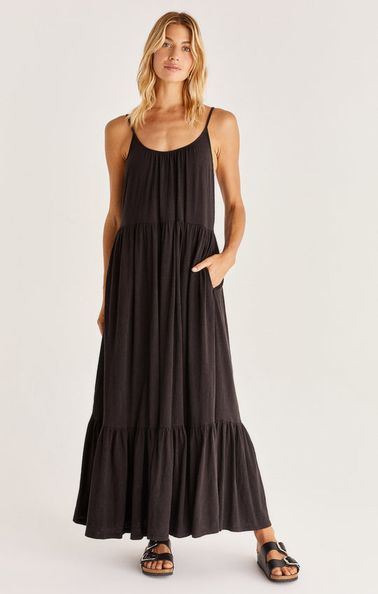 Lido Slub Maxi Dress