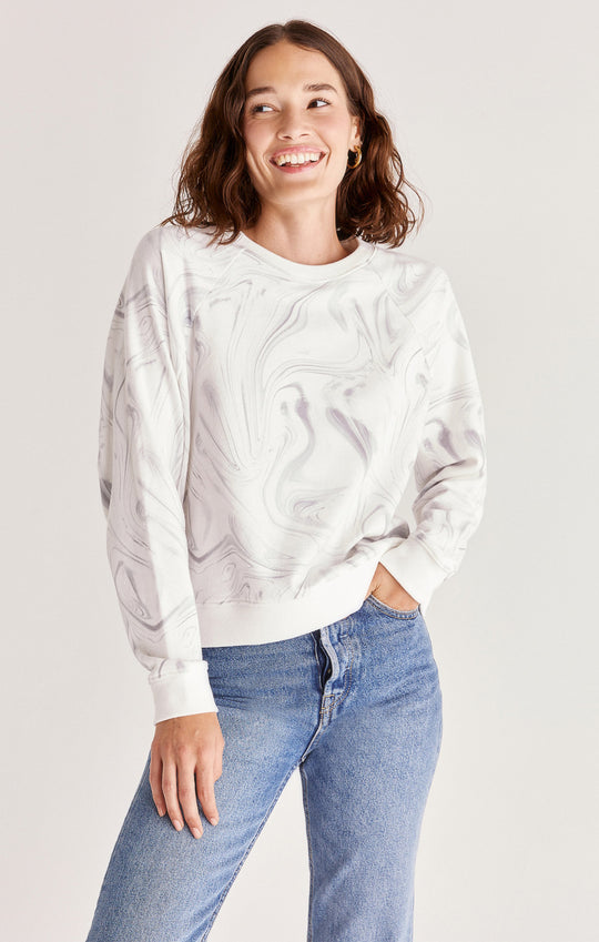 Laki Marble Sweatshirt