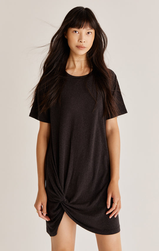 Denny Twist T-Shirt Mini Dress