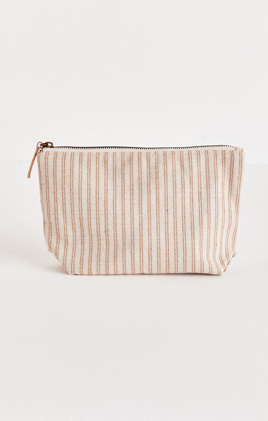 Ella Stripe Small Pouch