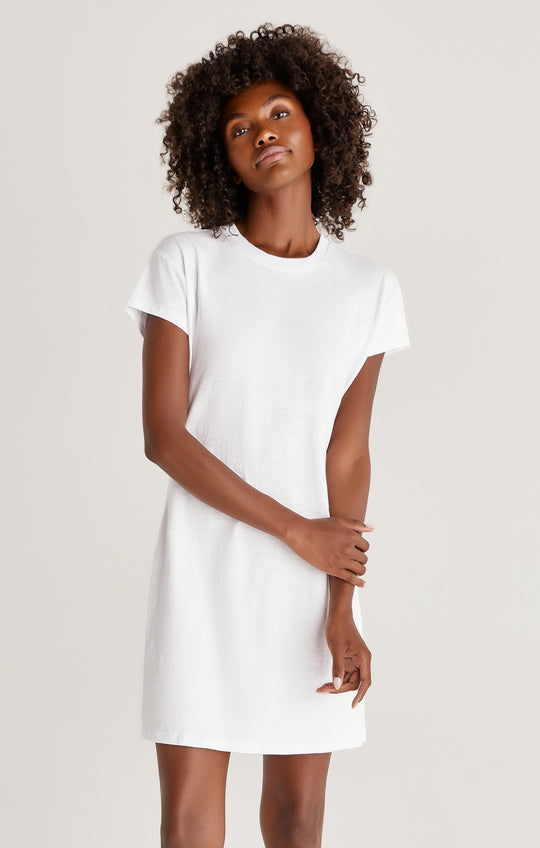 Modern Crew Slub T-Shirt Mini Dress