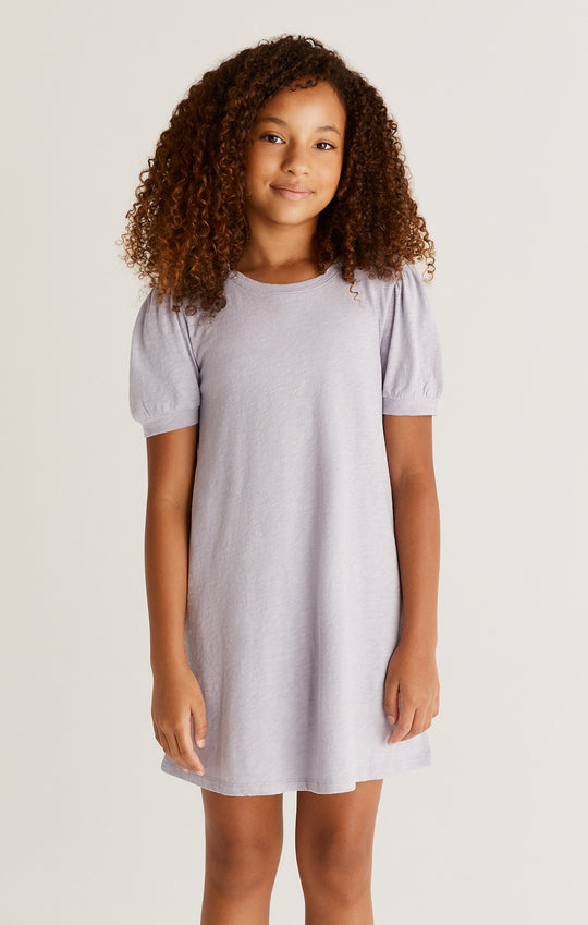 Girls Indi Slub Dress