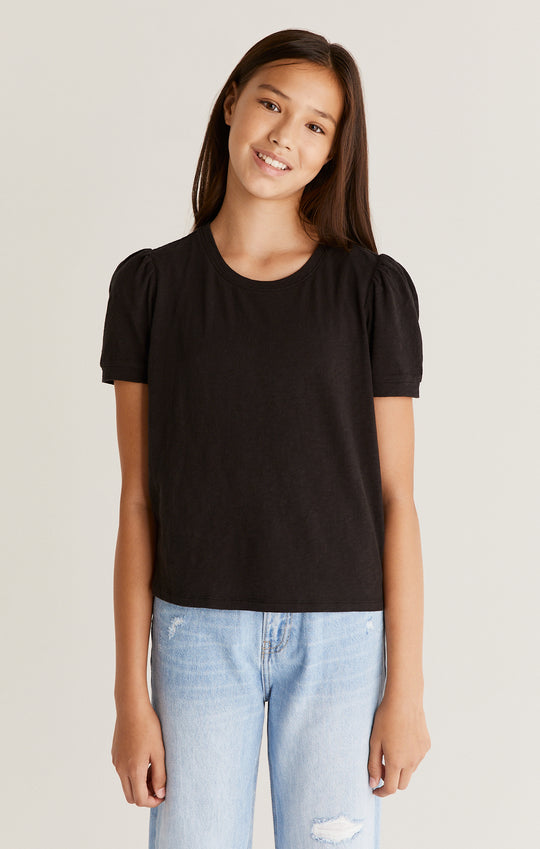 Girls Carrie Slub Top