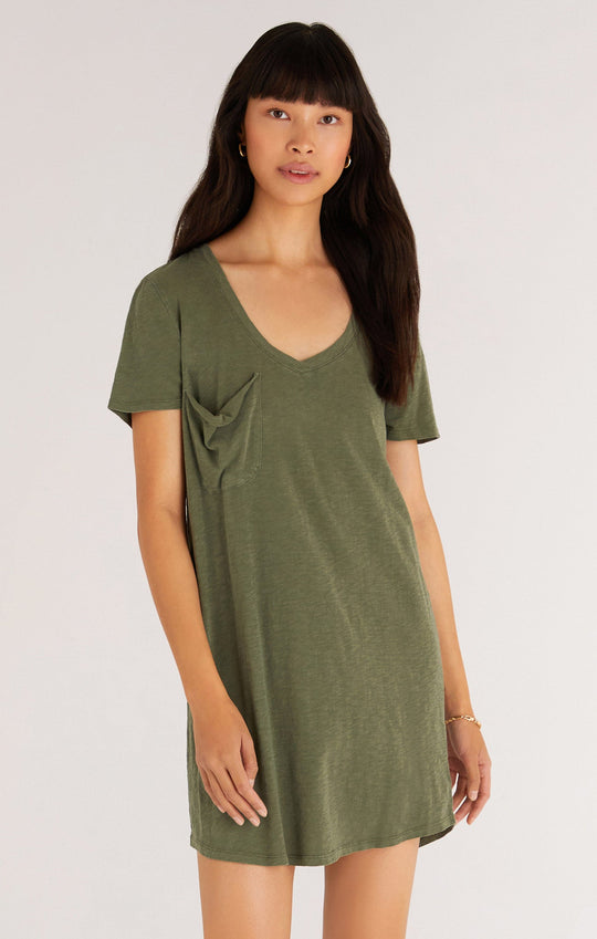 Pocket Tee Mini Dress