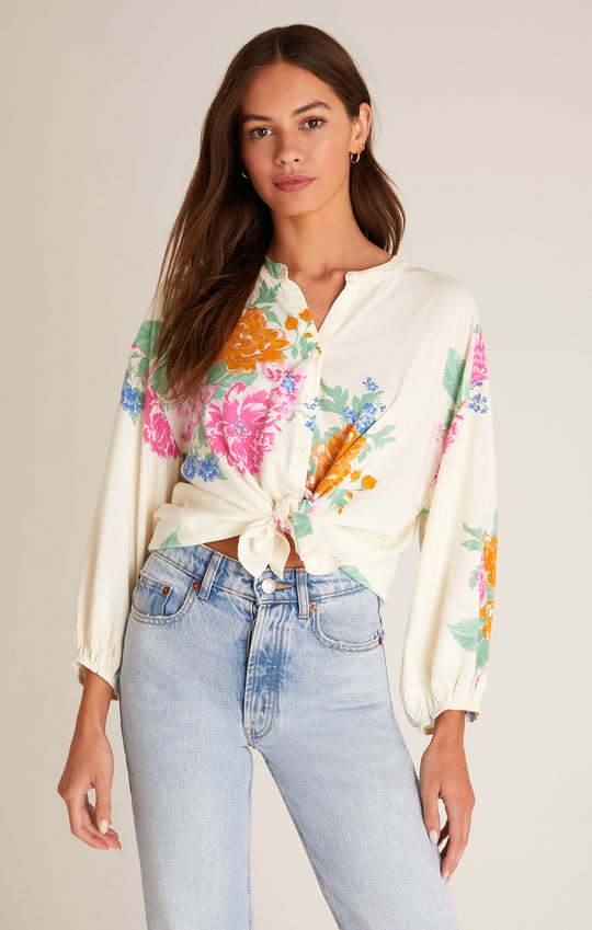 Clarisa Floral Top