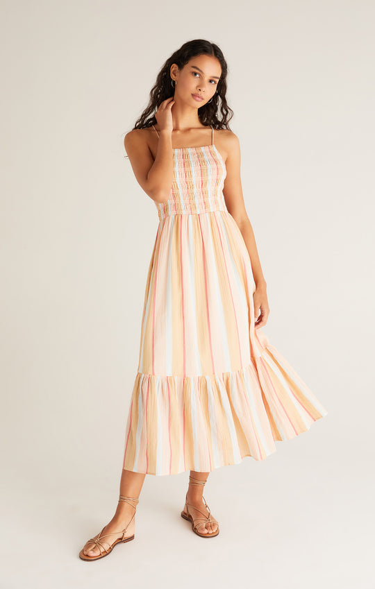 Jazmin Striped Maxi Dress