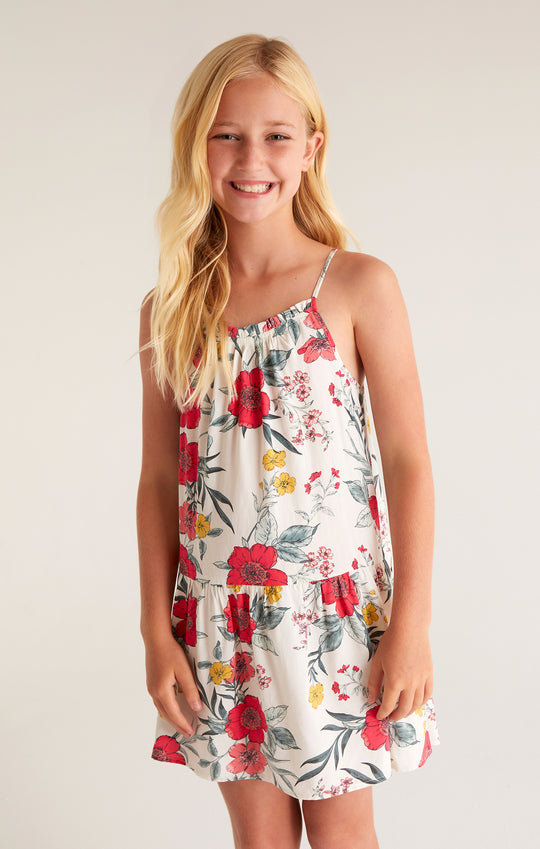 Girls Flynn Floral Dress