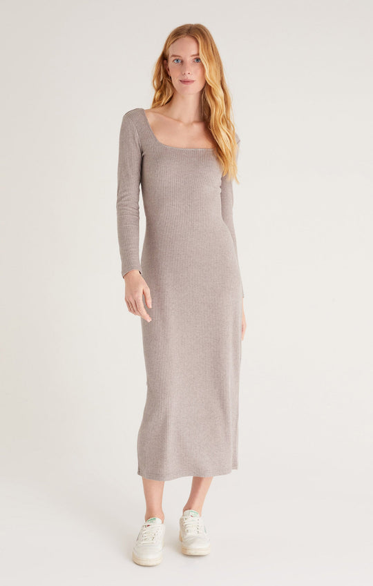 Haven Rib Midi Dress