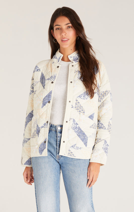 Maya Patchwork Quilted Jacket