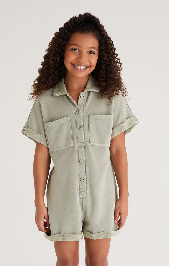 Girls Austen Romper