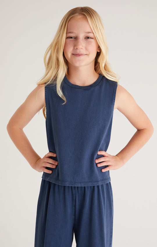 Girls Sloane Jersey Muscle Tank