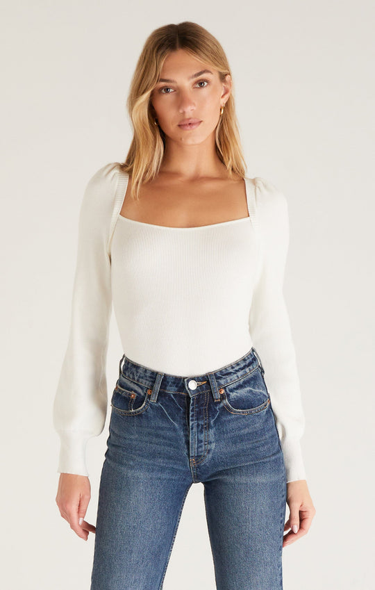 Hadley Sweater Tie Top