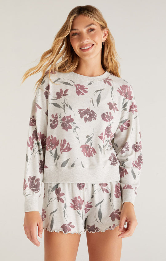 Elle Floral Long Sleeve Top