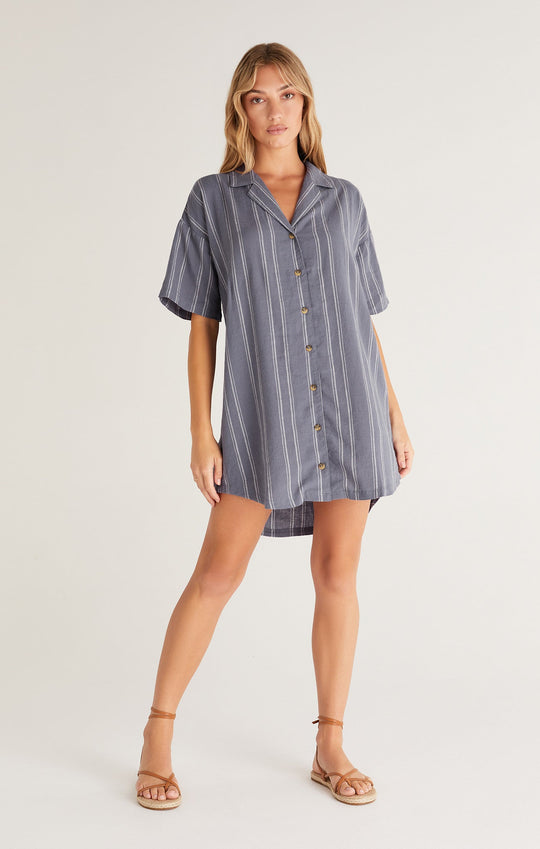 James Easy Striped Dress