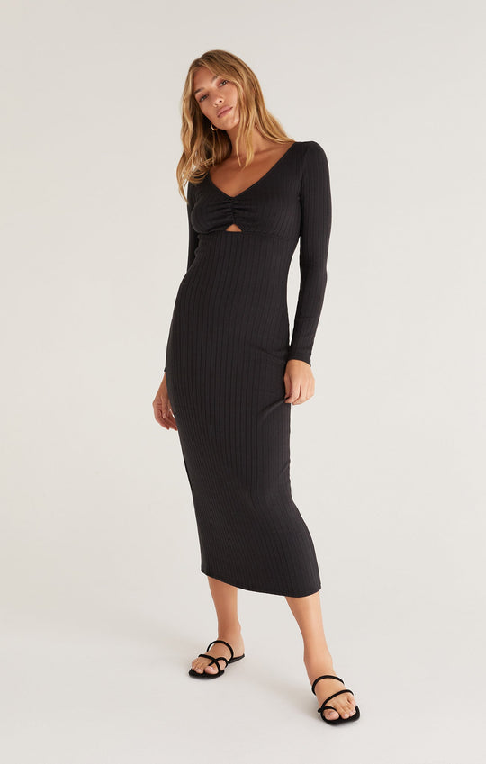 Orla Rib Midi Dress