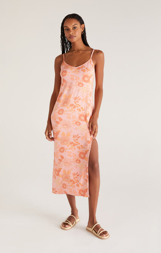 Cora Floral Midi Dress