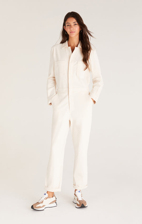 Monday Cotton Twill Jumpsuit