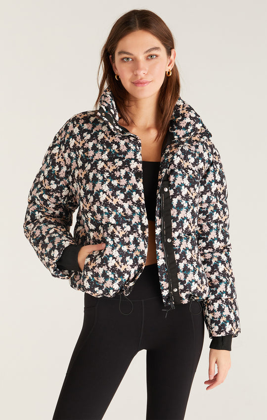 Parker Floral Puffer Jacket